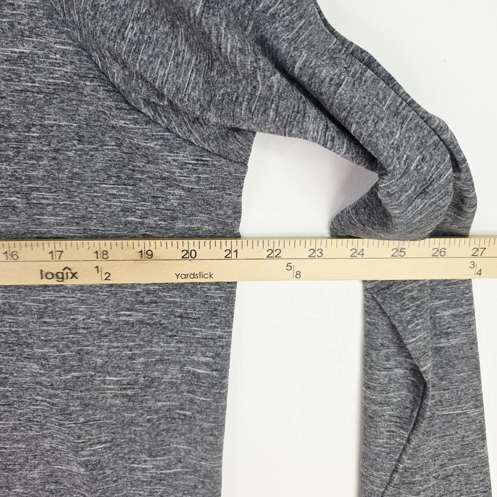 Nike Swim Dri Fit Gray Long Sleeve Hoodie Pullover Sport SPF 40 Mens Size Medium